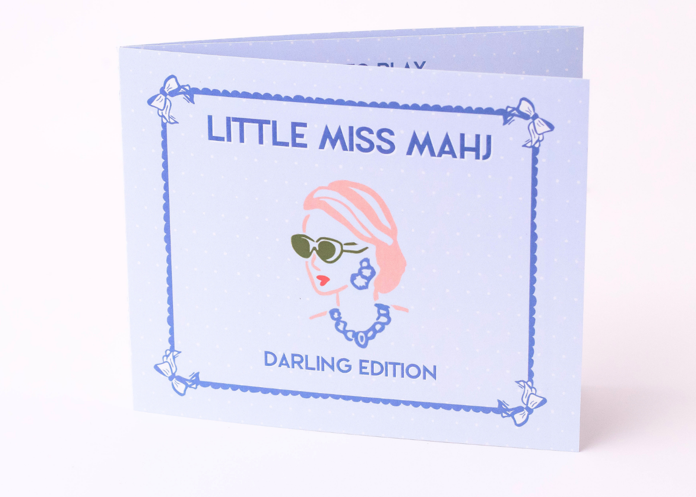 Little Miss Mahj Playing Card - Darling Edition