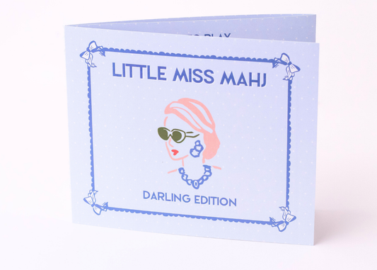 Little Miss Mahj Playing Card - Darling Edition