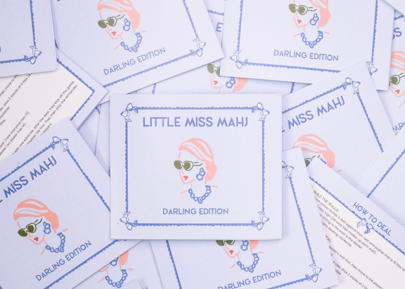 Little Miss Mahj Playing Card - Darling Edition