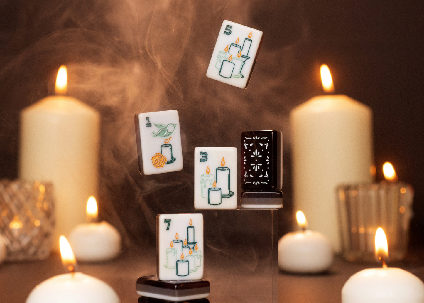 Miss Catrina: Mahjong Tile Set