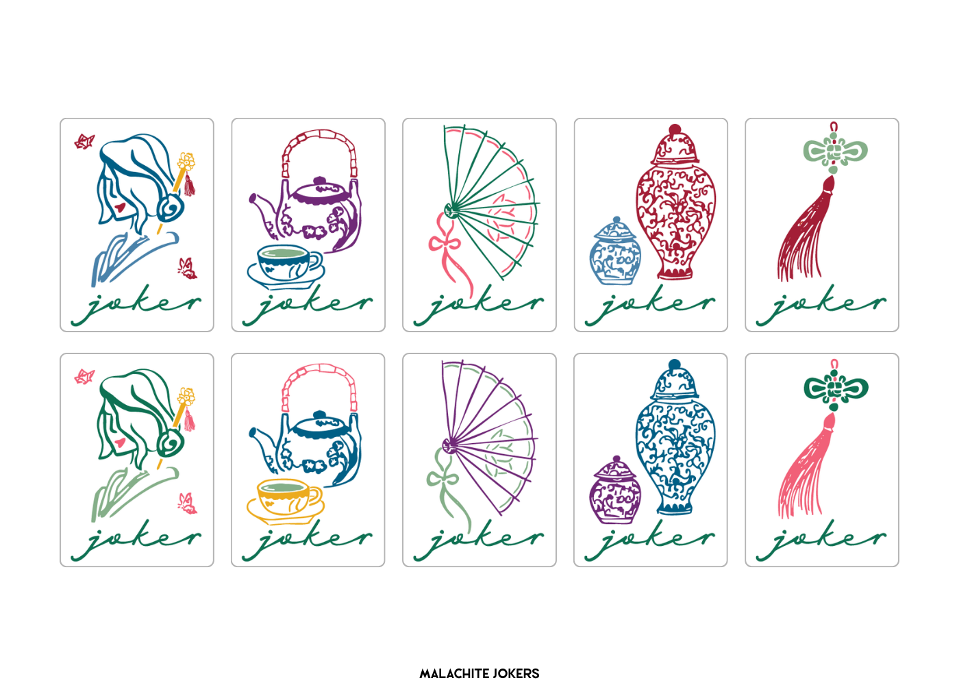Miss Classic: Mahjong Tile Set (PRE-ORDER)