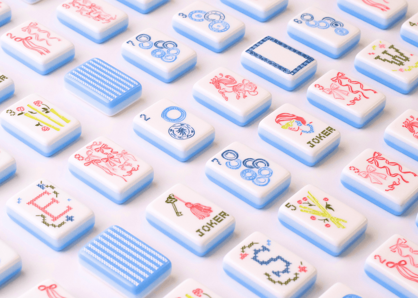 Miss Darling: Mahjong Tile Set (PRE-ORDER)