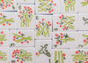Miss Darling Cameo Blue: Mahjong Tile Set