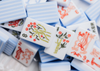 Miss Darling Cameo Blue: Mahjong Tile Set