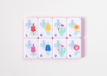 Miss Cowgirl Numbered Flower Tiles