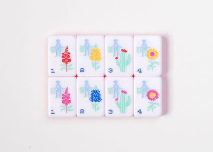Miss Cowgirl Numbered Flower Tiles