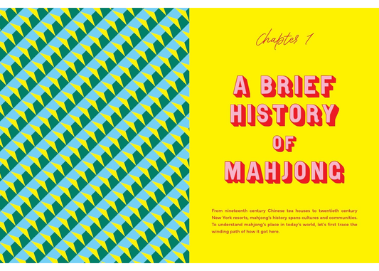"Play Mahjong!" Hardcover Book