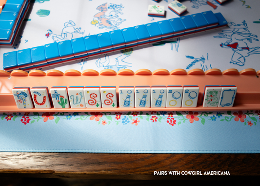 Wild West Mahjong Playing Mat - Americana