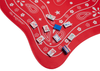 Bandit Mahjong Playing Mat - Poppy Red