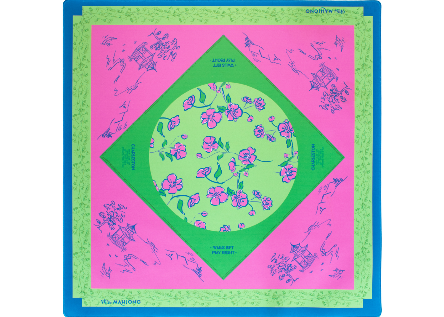 Cherry Blossom Mahjong Playing Mat