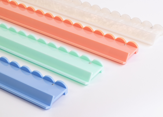 Scalloped Acrylic Racks