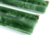 Jade and Brass Acrylic Racks