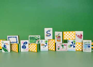 Miss Out Of Office: Mahjong Tile Set