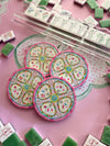 Chintz Mahjong Coasters