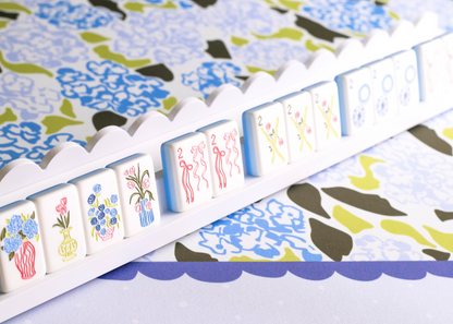 Hydrangea Mahjong Playing Mat (PRE-ORDER)
