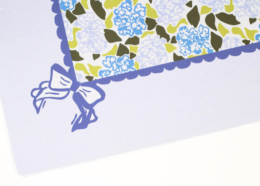 Hydrangea Mahjong Playing Mat (PRE-ORDER)