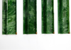 Jade and Brass Acrylic Racks