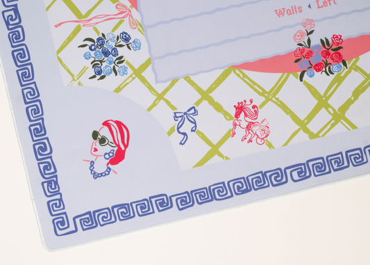 Lattice Travel Mat 21"x21"