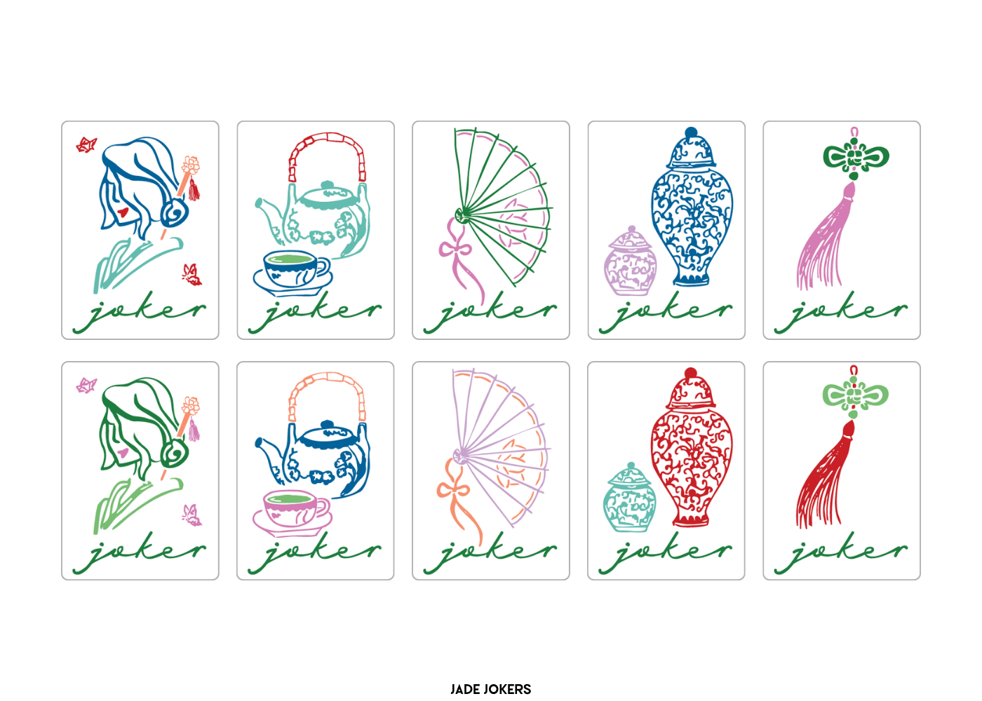 Miss Classic: Mahjong Tile Set (PRE-ORDER)