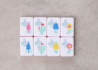 Miss Cowgirl: Mahjong Tile Set Pre-Order