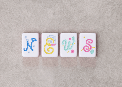 Miss Cowgirl: Mahjong Tile Set Pre-Order