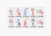Miss Darling Cameo Blue: Mahjong Tile Set