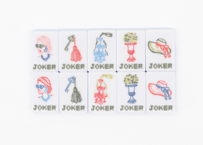 Miss Darling: Mahjong Tile Set