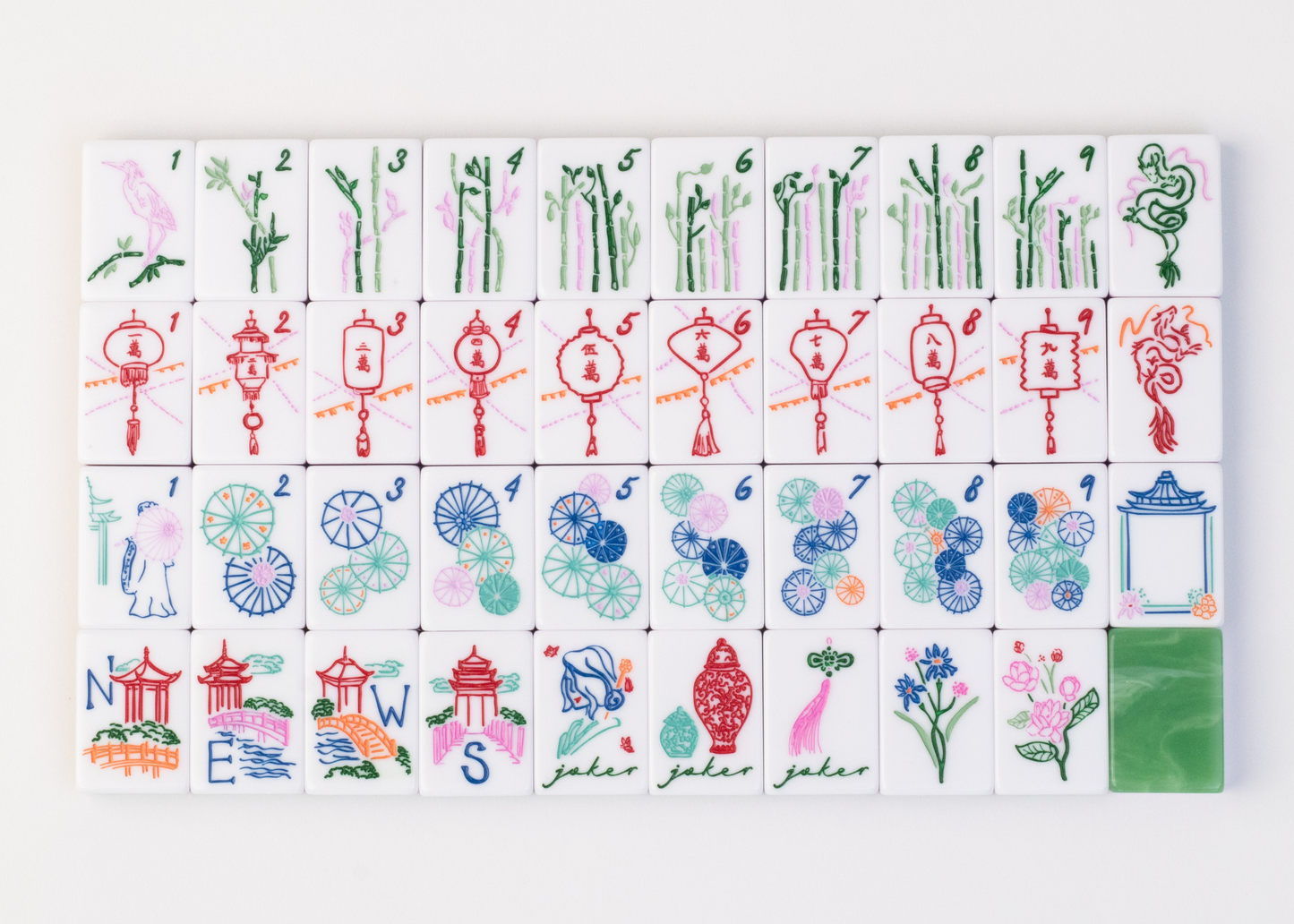 Miss Classic: Mahjong Tile Set (PRE-ORDER)