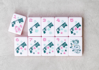 Miss Cowgirl: Mahjong Tile Set (PRE-ORDER)