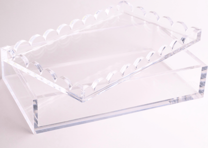 Scalloped Acrylic Box (PRE-ORDER)