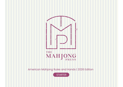 2026 American Mahjong Card – Starter Edition