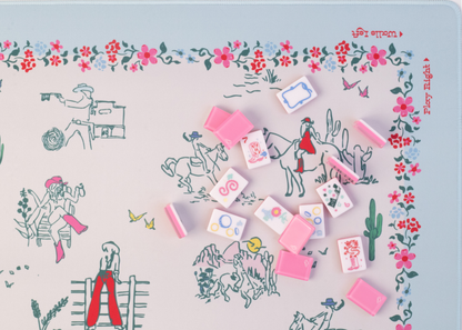 Wild West Mahjong Playing Mat
