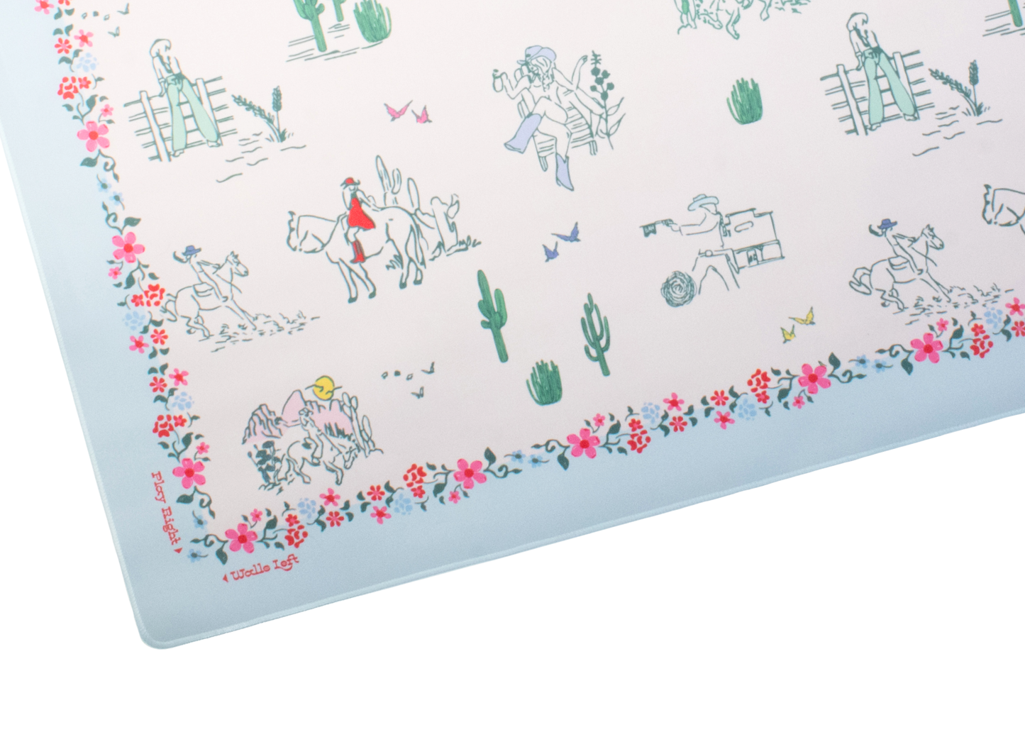 Wild West Mahjong Playing Mat